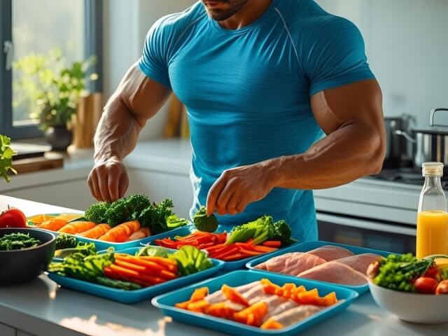 常にダイエット食を意識している男性